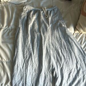 Small, gray, aerie offline sweatpants